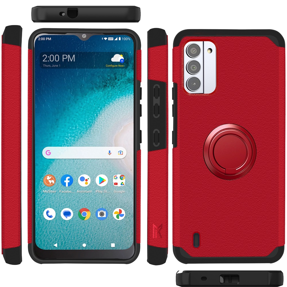 For Nokia G310 5G Kickstand Hybrid with Ring Stand Magnetic TPU Slim Case Cover - Picture 56 of 56