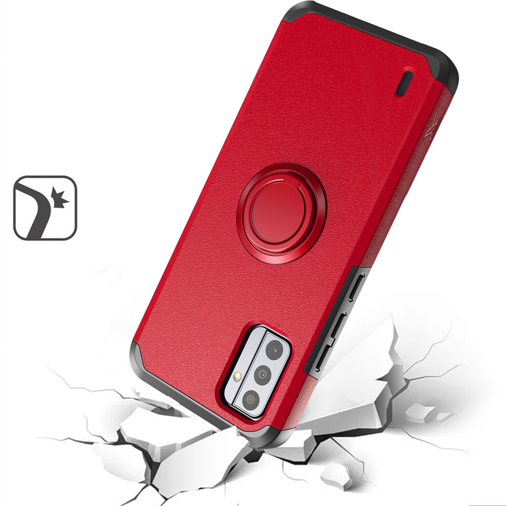 For Nokia G310 5G Kickstand Hybrid with Ring Stand Magnetic TPU Slim Case Cover - Picture 52 of 56