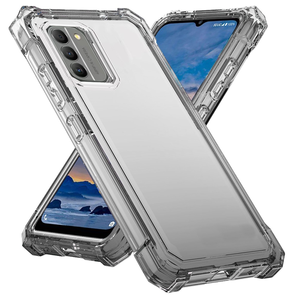 For Nokia G400 5G Gradient Hybrid Thick Guard Hard TPU Frame Armor Case Cover - Picture 12 of 24
