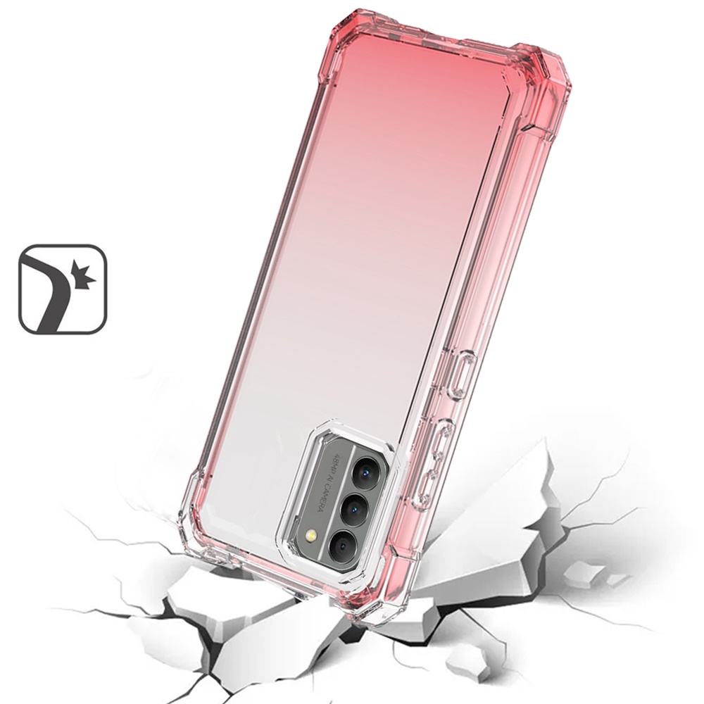 For Nokia G400 5G Gradient Hybrid Thick Guard Hard TPU Frame Armor Case Cover - Picture 23 of 24