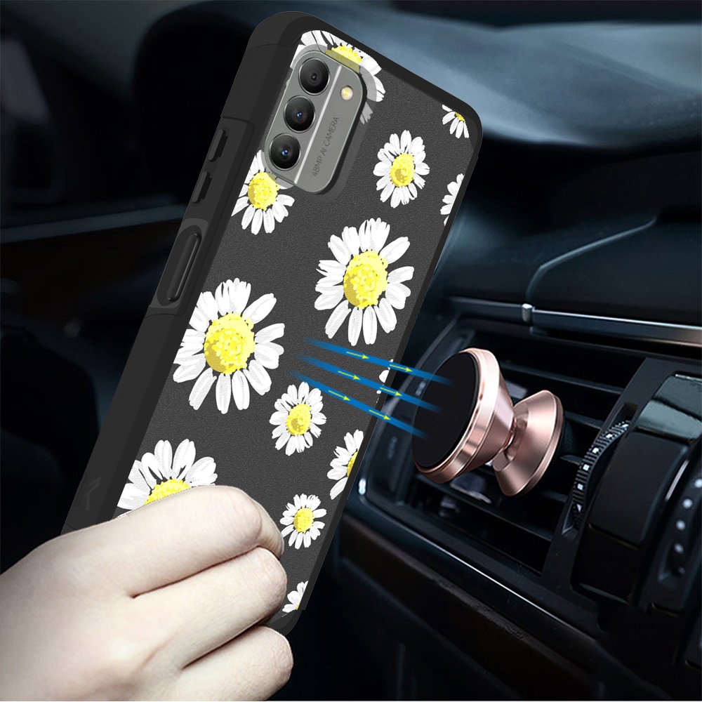 Custodia per Nokia G400 5G design elegante rigida PC TPU ibrida antiurto telaio - Foto 37 di 87