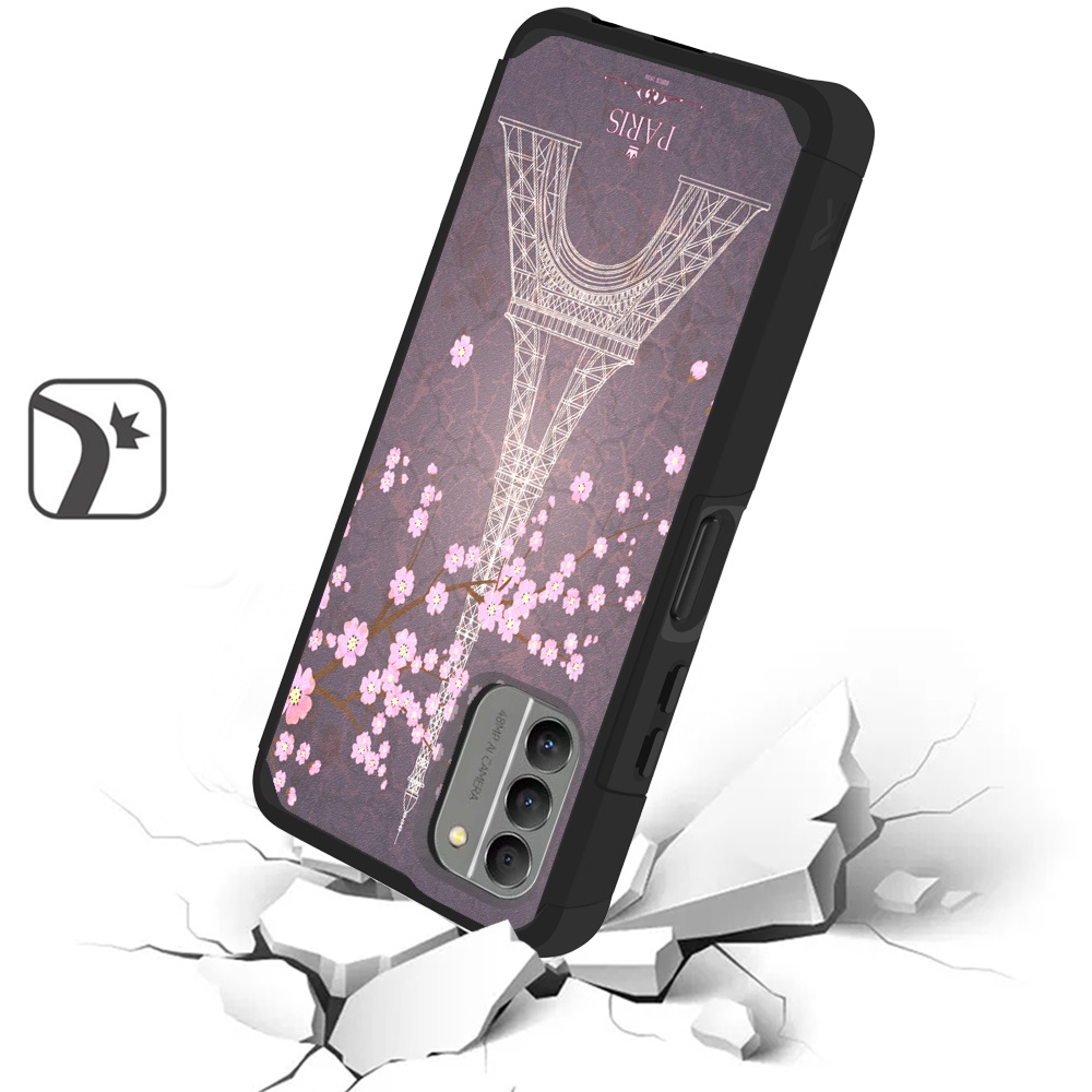 Custodia per Nokia G400 5G design elegante rigida PC TPU ibrida antiurto telaio - Foto 44 di 87