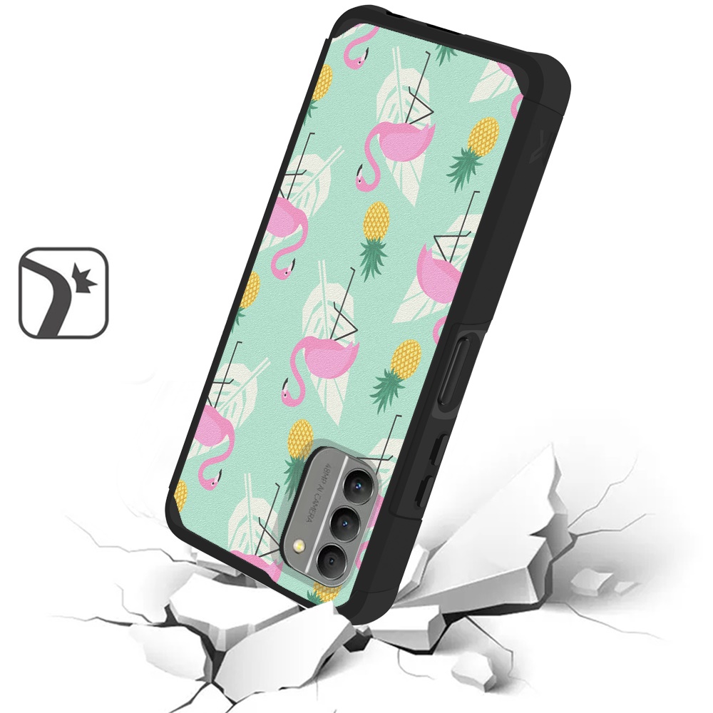 Custodia per Nokia G400 5G design elegante rigida PC TPU ibrida antiurto telaio - Foto 60 di 87