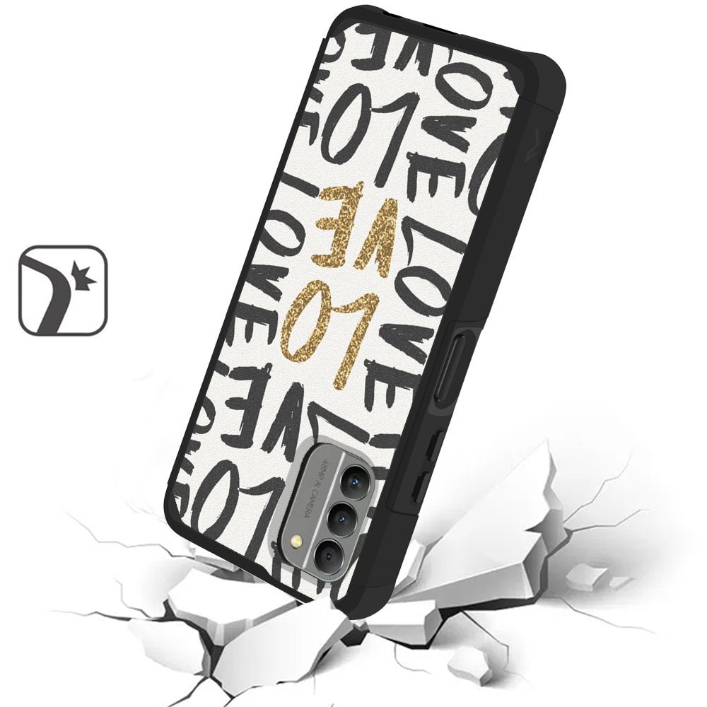 Custodia per Nokia G400 5G design elegante rigida PC TPU ibrida antiurto telaio - Foto 83 di 87