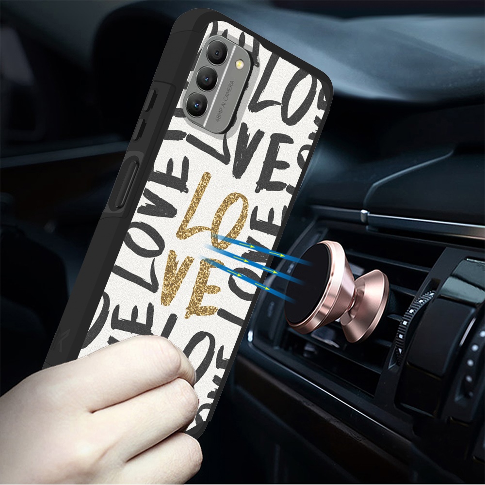 Custodia per Nokia G400 5G design elegante rigida PC TPU ibrida antiurto telaio - Foto 84 di 87