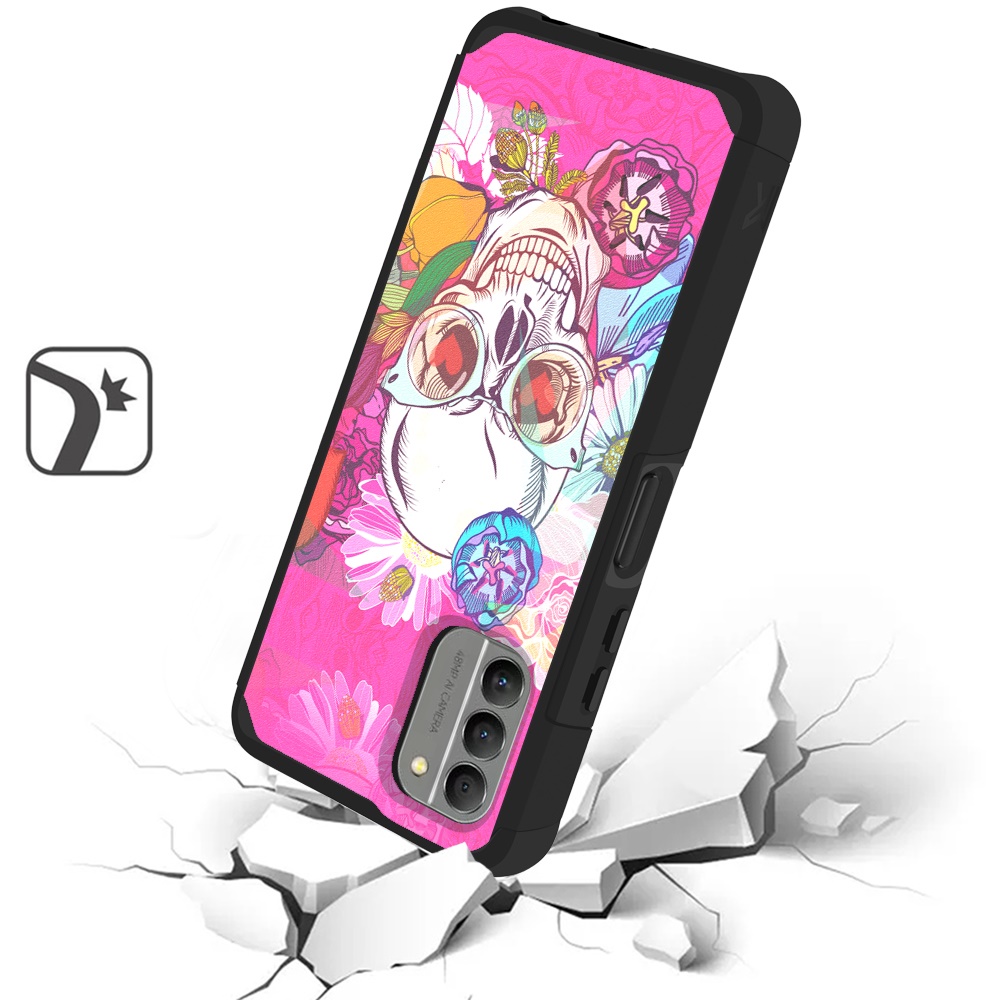 Custodia per Nokia G400 5G design elegante rigida PC TPU ibrida antiurto telaio - Foto 28 di 87