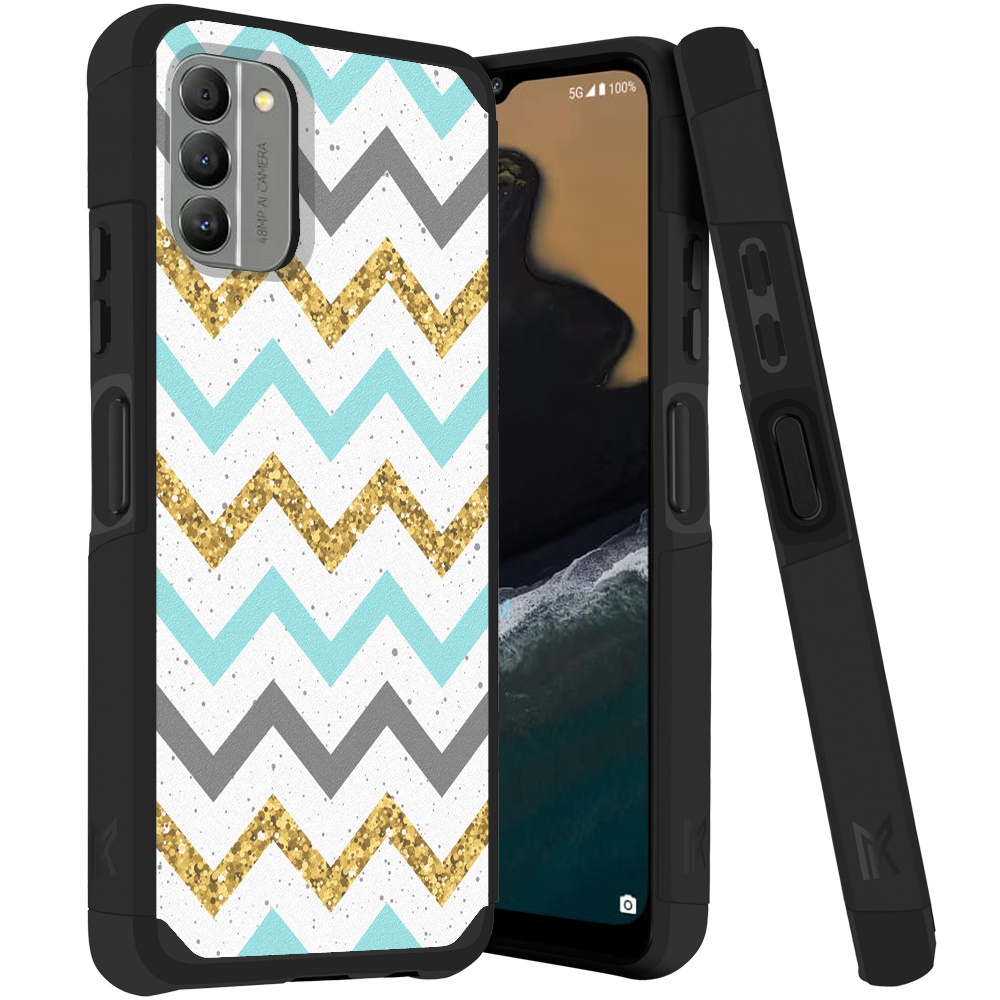 Custodia per Nokia G400 5G design elegante rigida PC TPU ibrida antiurto telaio - Foto 51 di 87