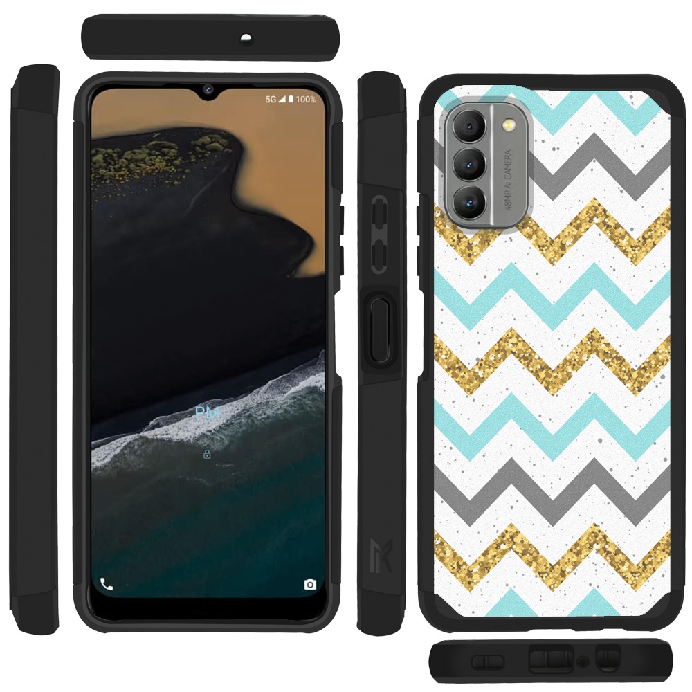 Custodia per Nokia G400 5G design elegante rigida PC TPU ibrida antiurto telaio - Foto 50 di 87