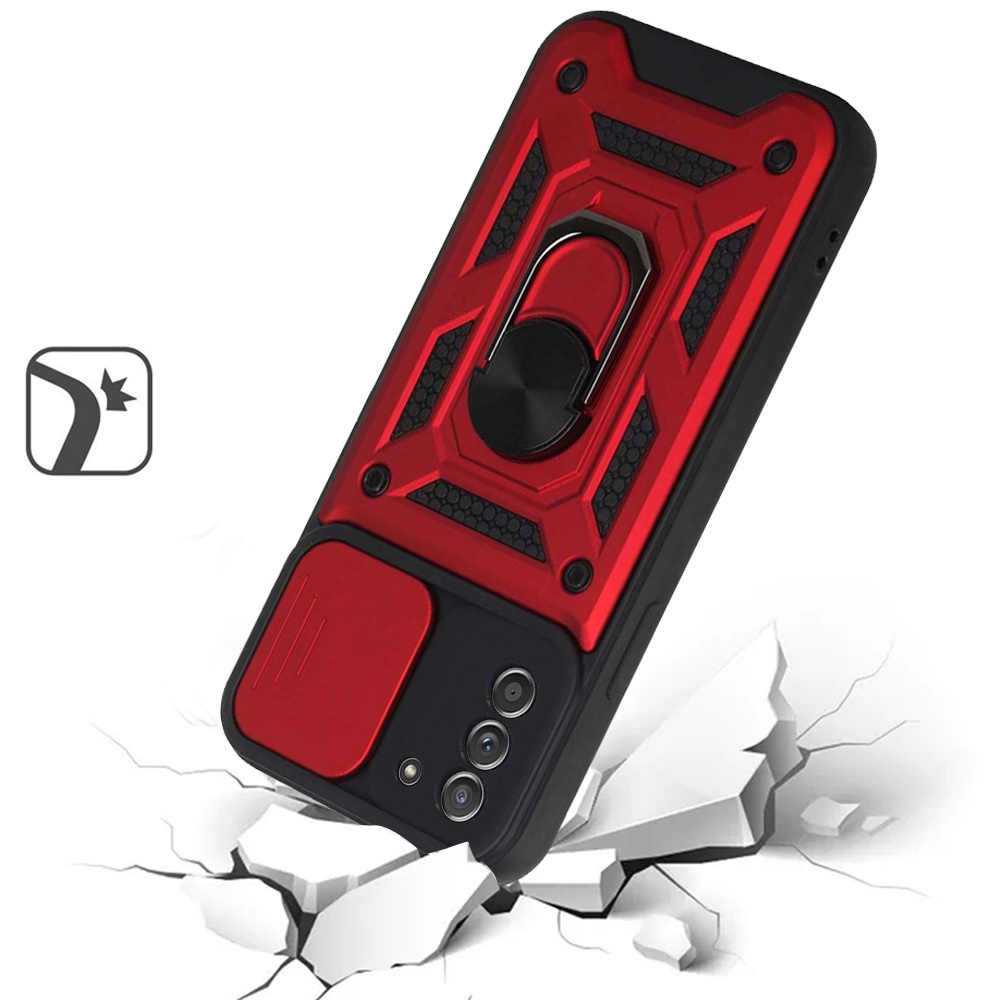 For OnePlus 10T 5G Hybrid TPU Cases with Camera Lens Cover and Ring Stand Rugged - Picture 29 of 37