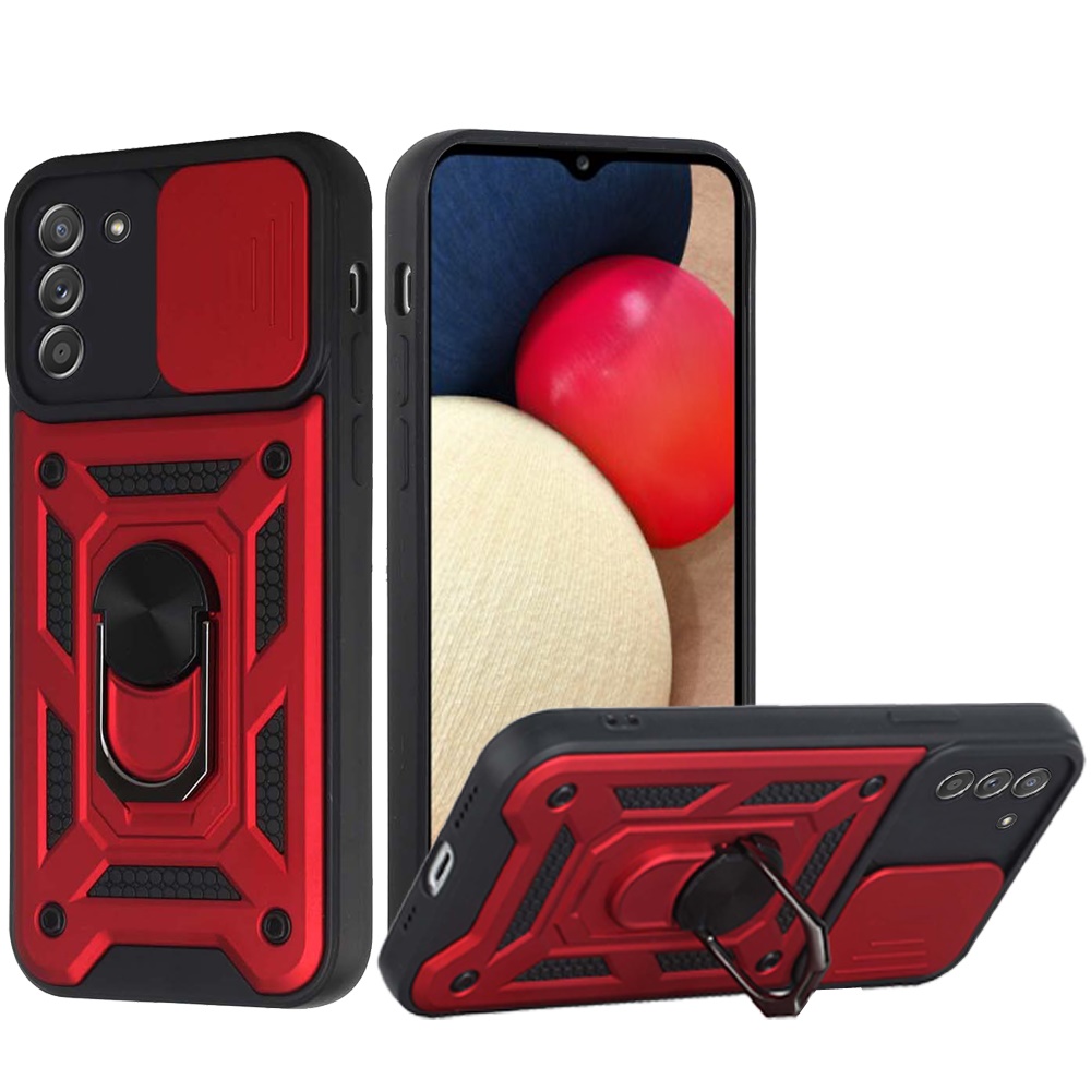 For OnePlus 10T 5G Hybrid TPU Cases with Camera Lens Cover and Ring Stand Rugged - Picture 30 of 37