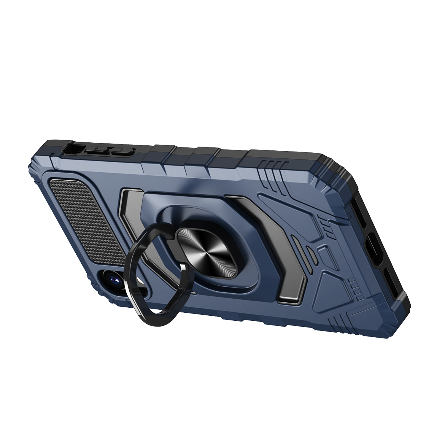 For OnePlus Nord N300 5G Hybrid 2in1 w/ Ring Stand Rugged Shockproof Case Cover - Picture 20 of 43