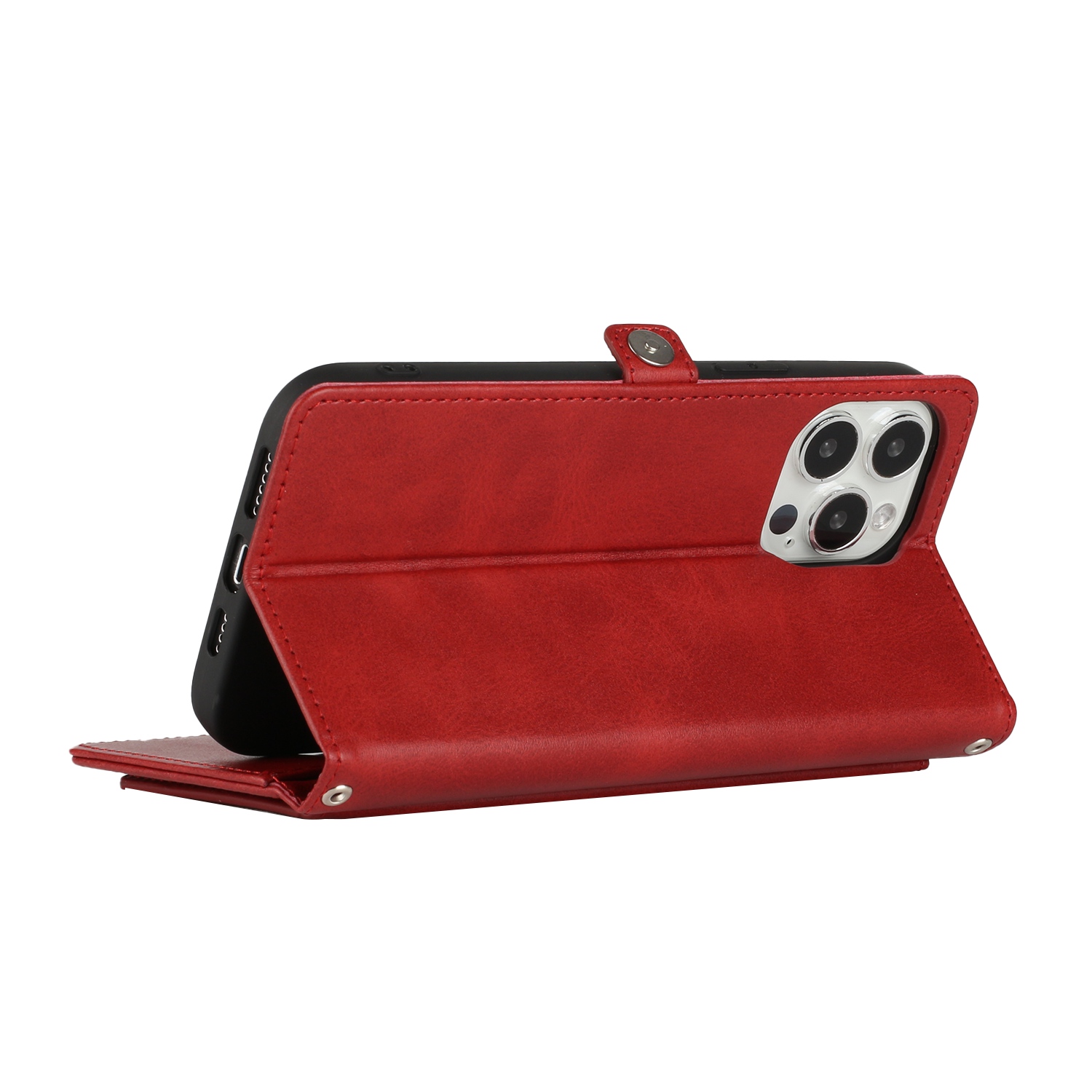 For Revvl 6X Pro 5G T-Mobile Leather Card Slots Holder Carrying Pouch Case Cover - Picture 22 of 41
