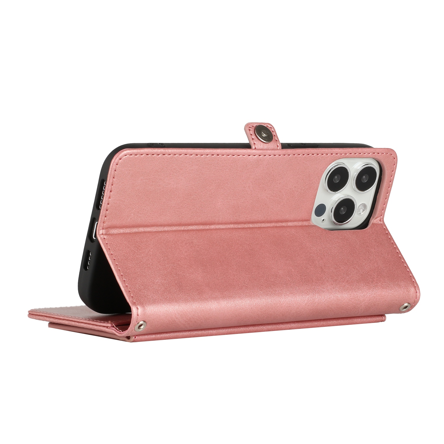 For Revvl 6X Pro 5G T-Mobile Leather Card Slots Holder Carrying Pouch Case Cover - Picture 38 of 41