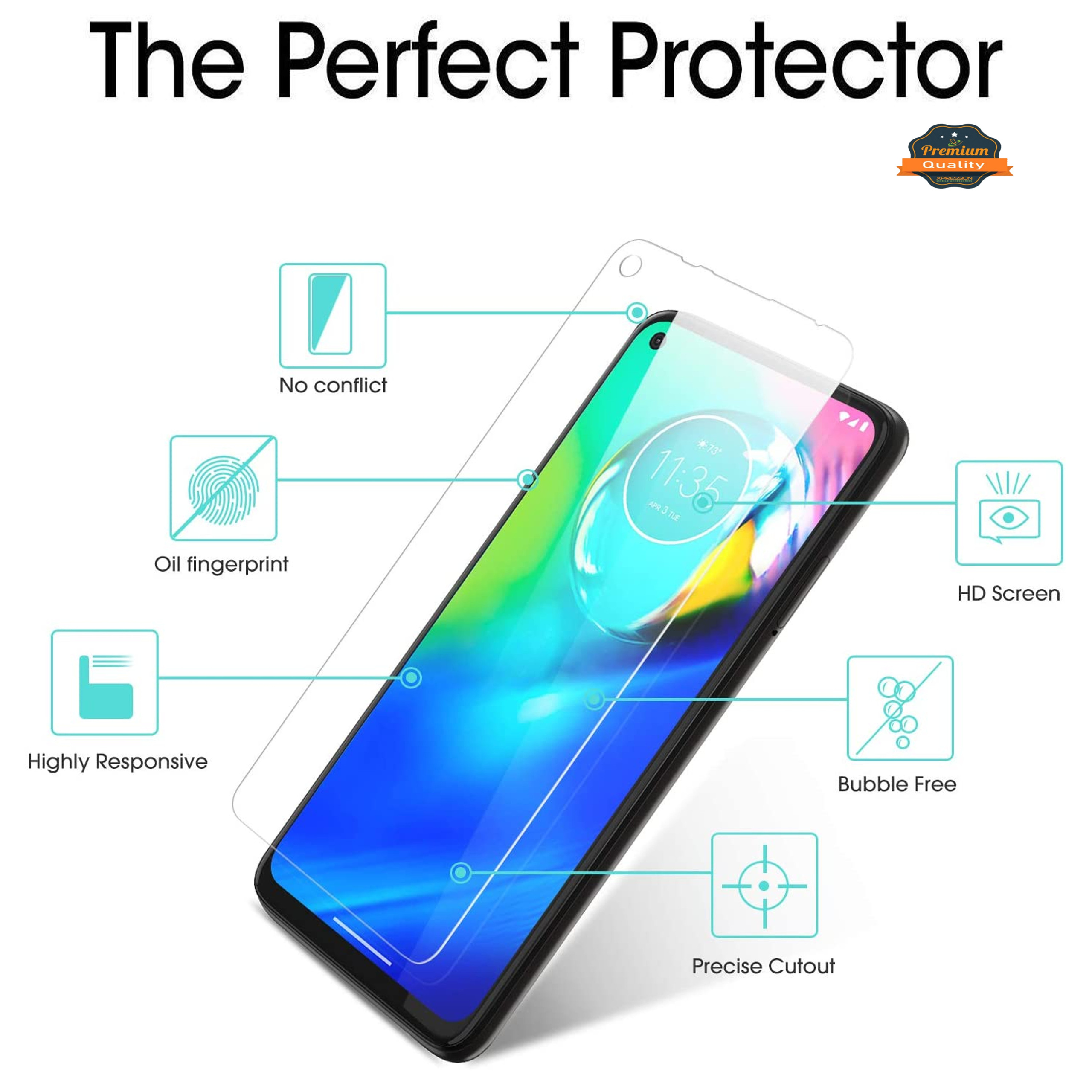 For TCL 30T Card Slots Zipper Wallet Pouch Leather Screen Protector Case Cover - Picture 40 of 72