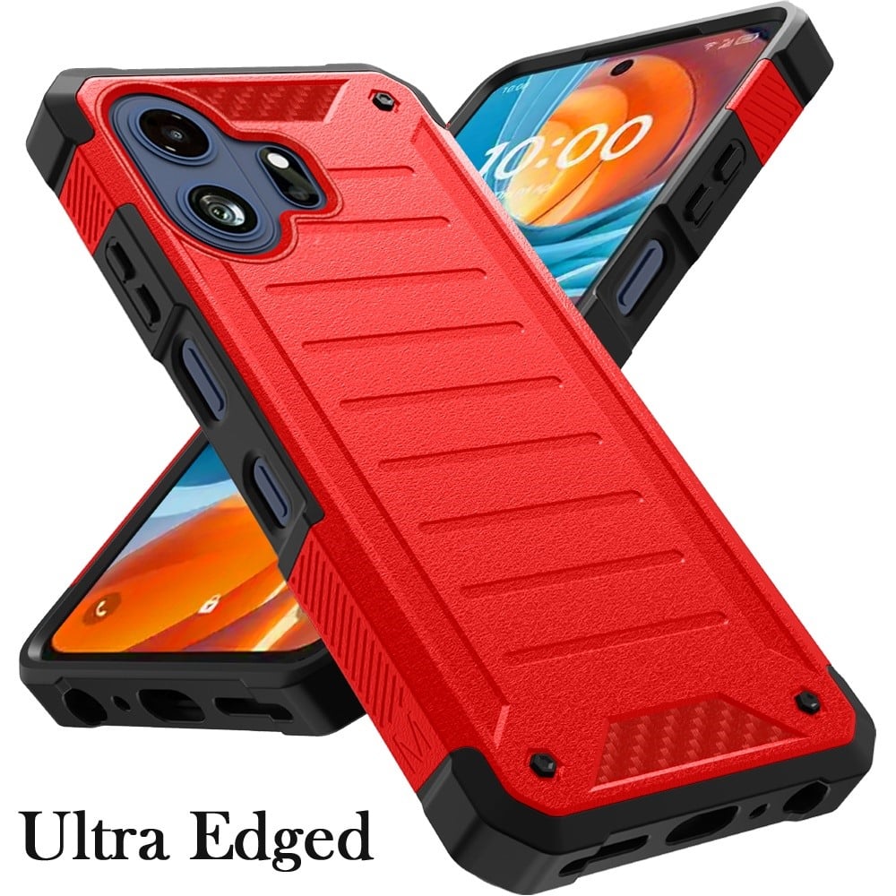Case for TCL 70 Pro NXTPAPER Tough Lined Hybrid Shockproof Rugged 2 Layer Cover