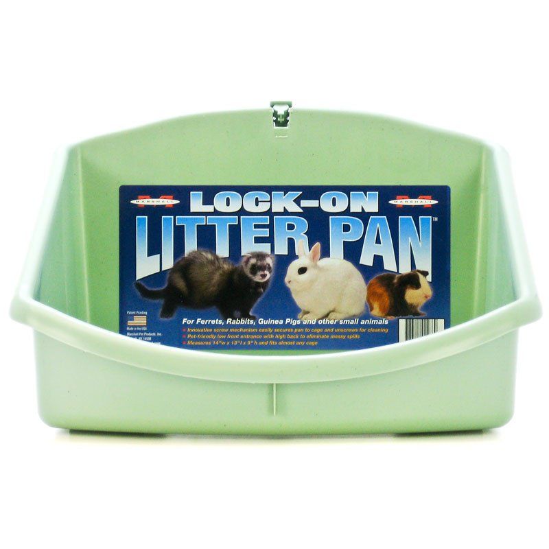 Litter Pan Best Ferret Litter For Odor Control Marshall High Back - Main Image