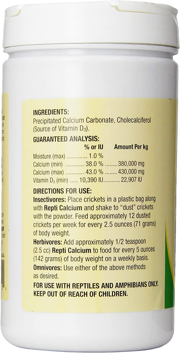 Zoo Med Repti Calcium with D3 (Health Care) 12 oz - Picture 3 of 4