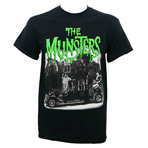 Herren The Munsters Family Coach T-Shirt - offizielles Universal Studios T-Shirt - Bild 2 von 6