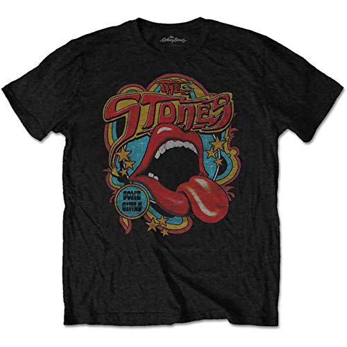 【vivastudio】ROLLING STONES TEE The Rolling Stones Voodoo Lounge Black Wash T-Shirt | Zumiez