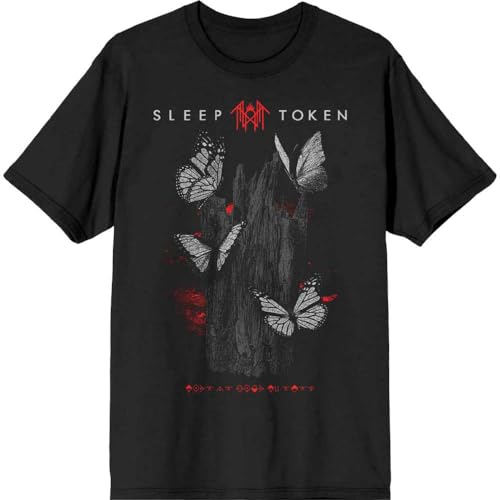 Sleep Token Butterflies Band Logo T Shirt