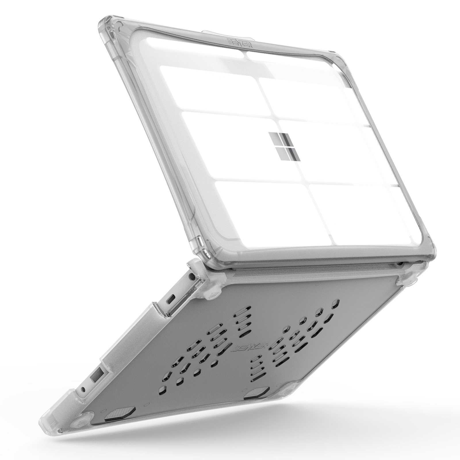 Funda de alta resistencia IBENZER para Microsoft Surface Laptop SE 11 pulgadas con bloqueo de pantalla - Imagen 9 de 14