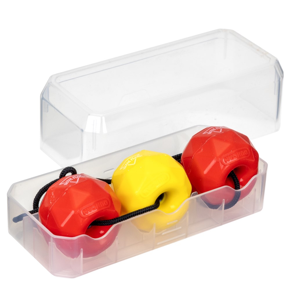 Duncan Nova Flow Attached Juggling Skill Toy with Storage Case