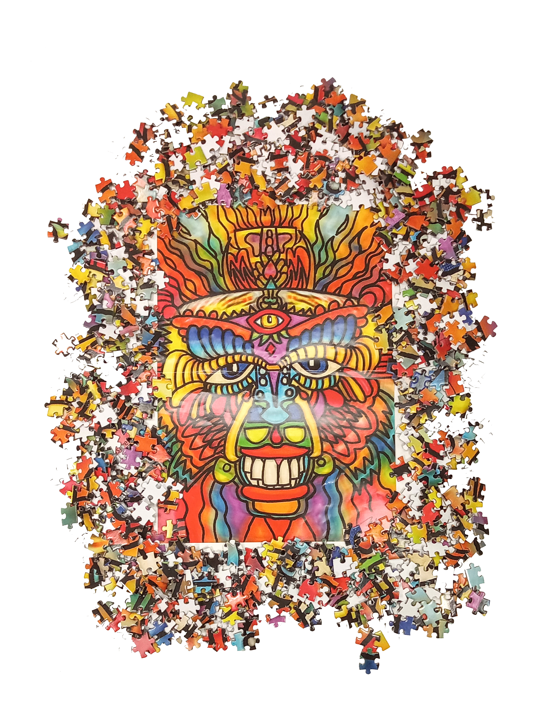Premium 1000 Piece Jigsaw Puzzle 29"x 20" Orig. Artwork by MiSi501 - Picture 16 of 17