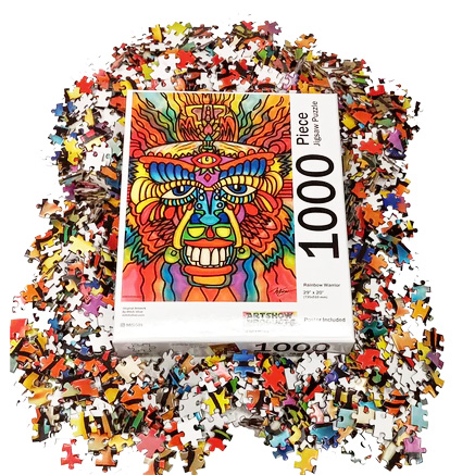 Premium 1000 Piece Jigsaw Puzzle 29"x 20" Orig. Artwork by MiSi501 - Picture 17 of 17