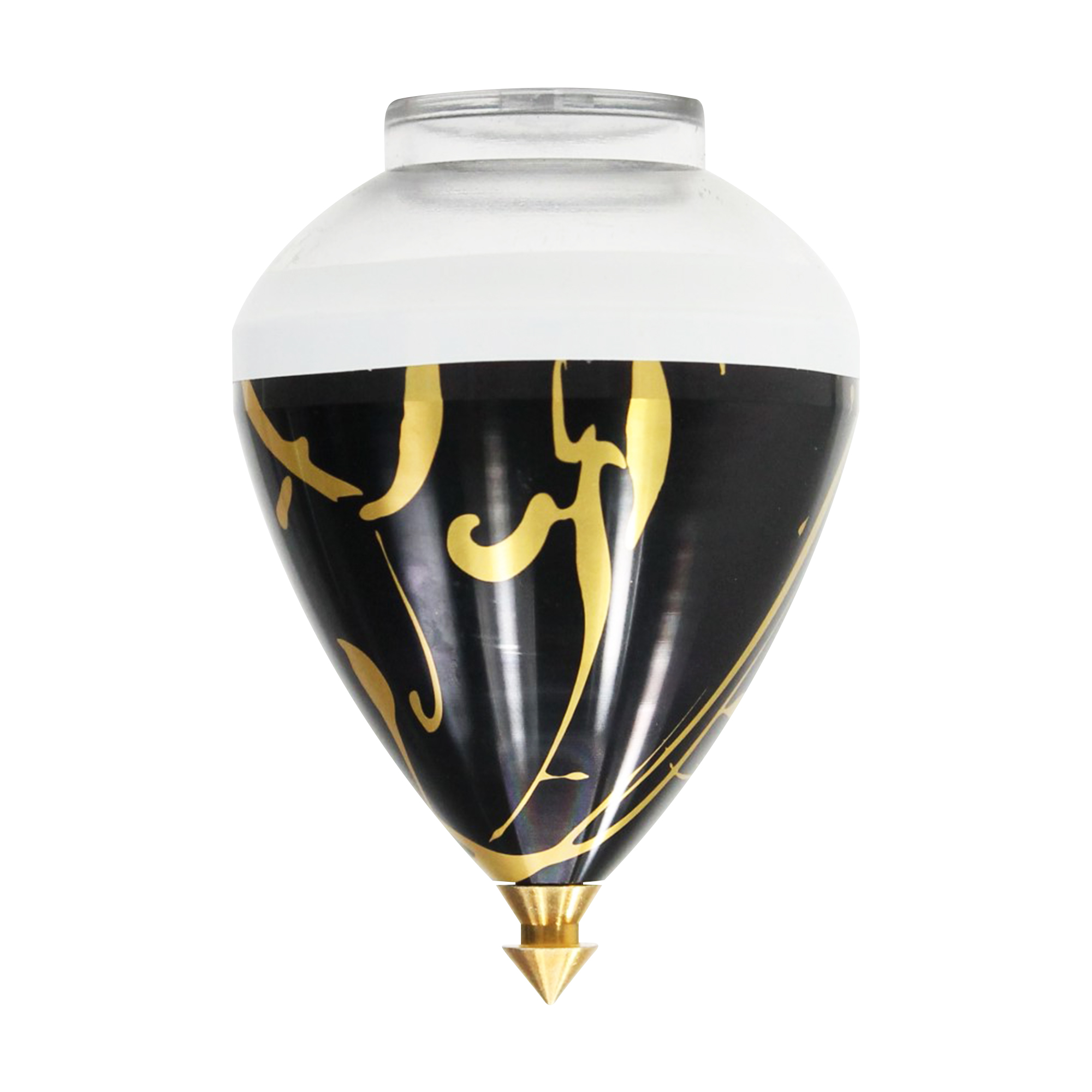 Spintastics Quicksilver Spintop, Ball-bearing Tip, Aluminum , String included - Picture 19 of 46