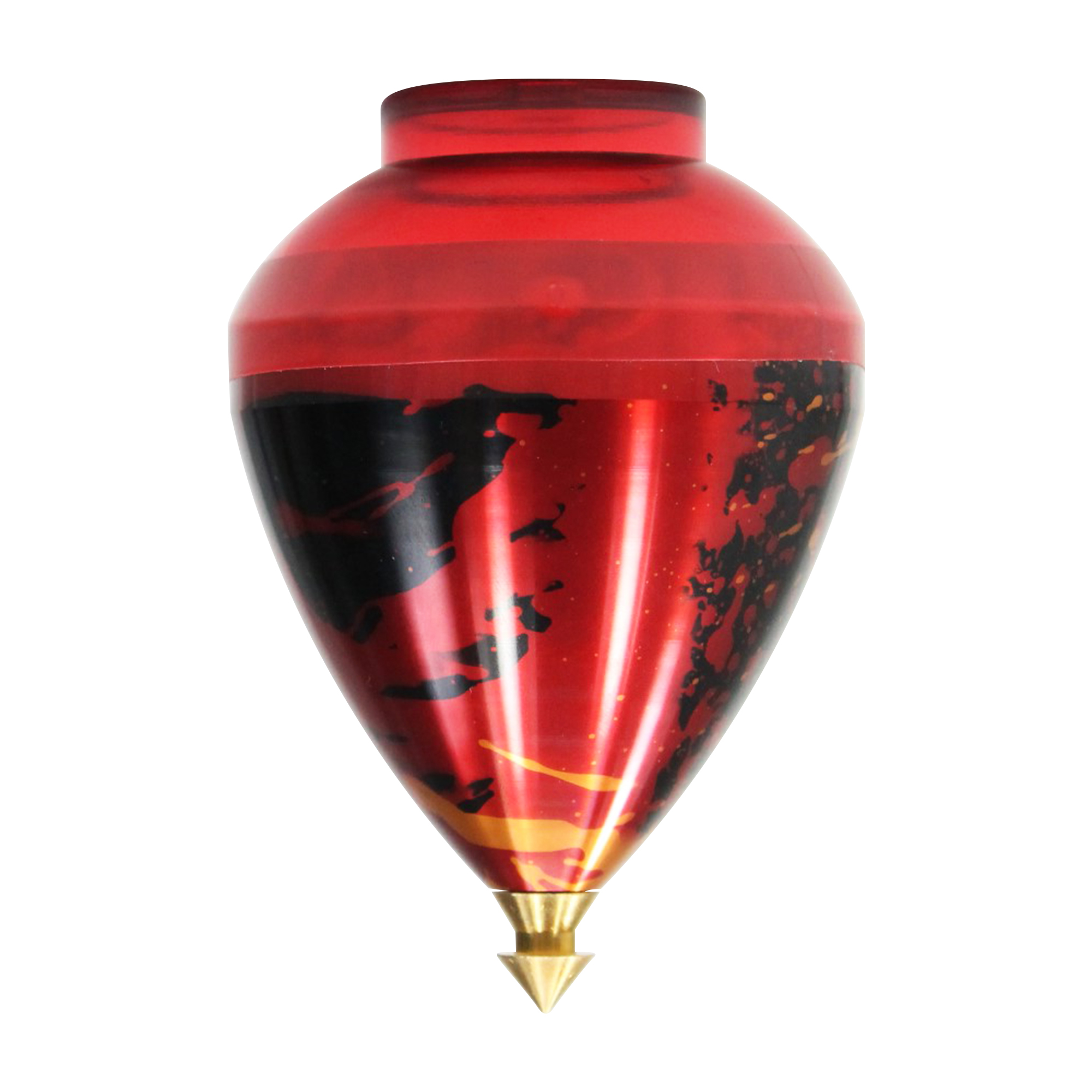 Spintastics Quicksilver Spintop, Ball-bearing Tip, Aluminum , String included - Picture 10 of 46