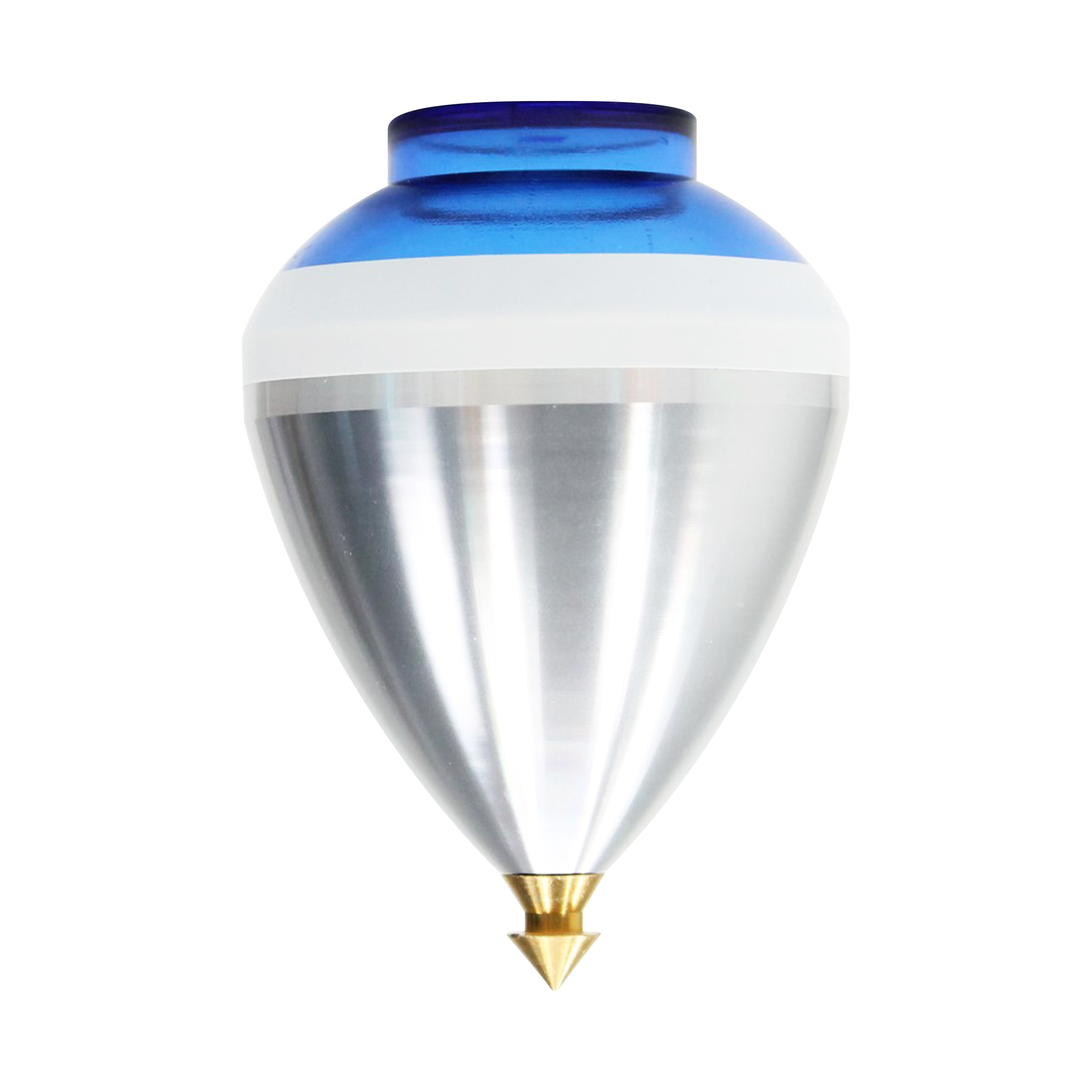 Spintastics Quicksilver Spintop, Ball-bearing Tip, Aluminum , String included - Picture 16 of 46