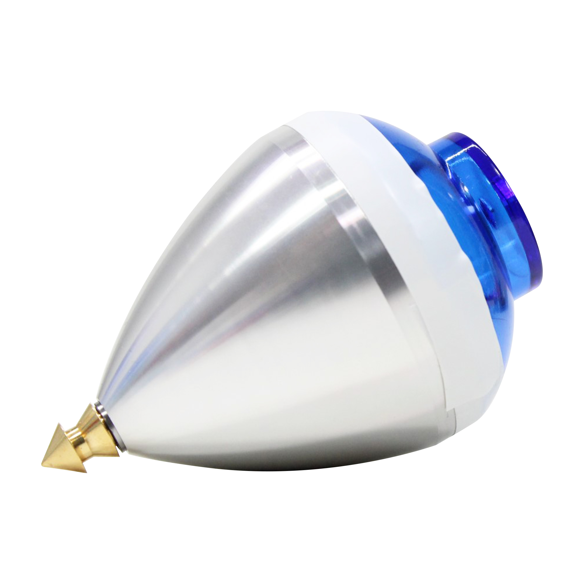 Spintastics Quicksilver Spintop, Ball-bearing Tip, Aluminum , String included - Picture 15 of 46