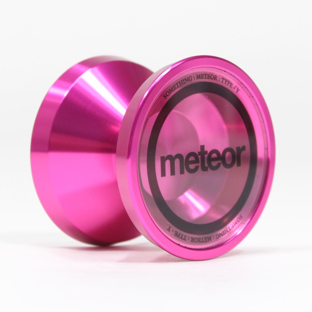 sOMEThING - Meteor Type-Y ヨーヨー　ブラック(マット) Meteor Type-Y - Something | Yo-yo Specialty Store Rewind