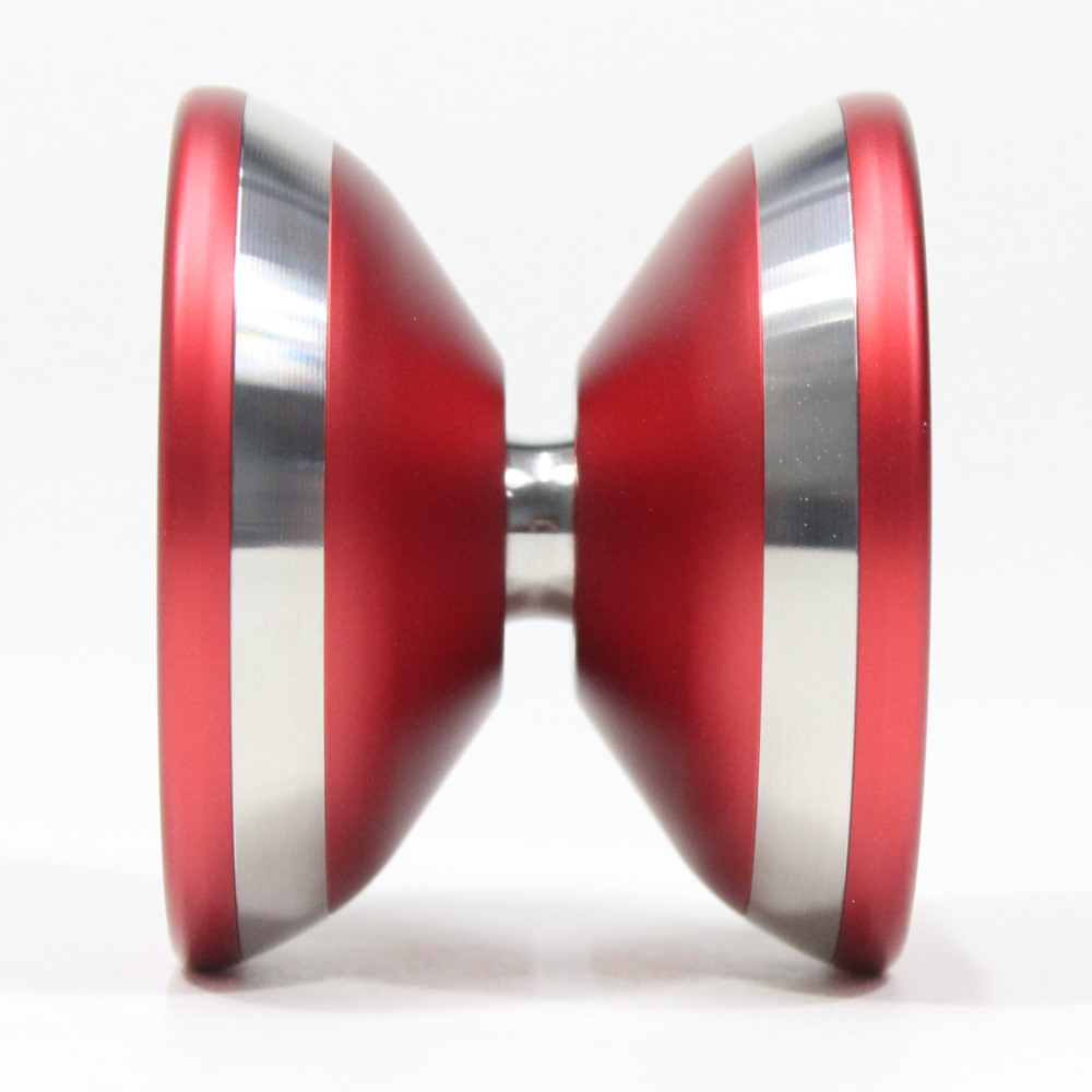 sOMEThING Phenom ヨーヨー　レッド　シルバーリム Phenom yoyo by sOMEThING – YoYoExpert