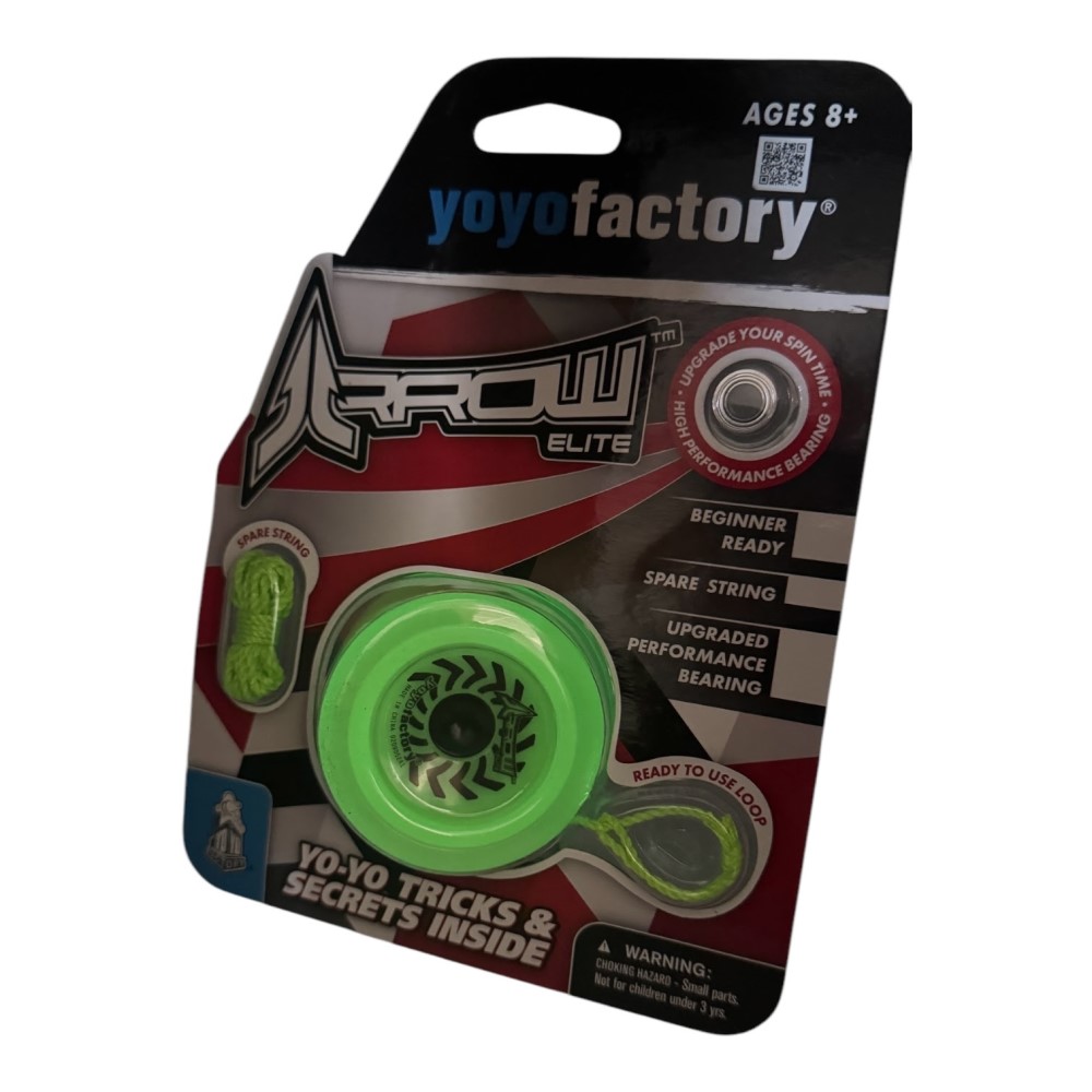 YoYoFactory Arrow Yo-Yo -Beginner - Extra Bearing Included for Unresponsive Play - 第 7/8 張圖片