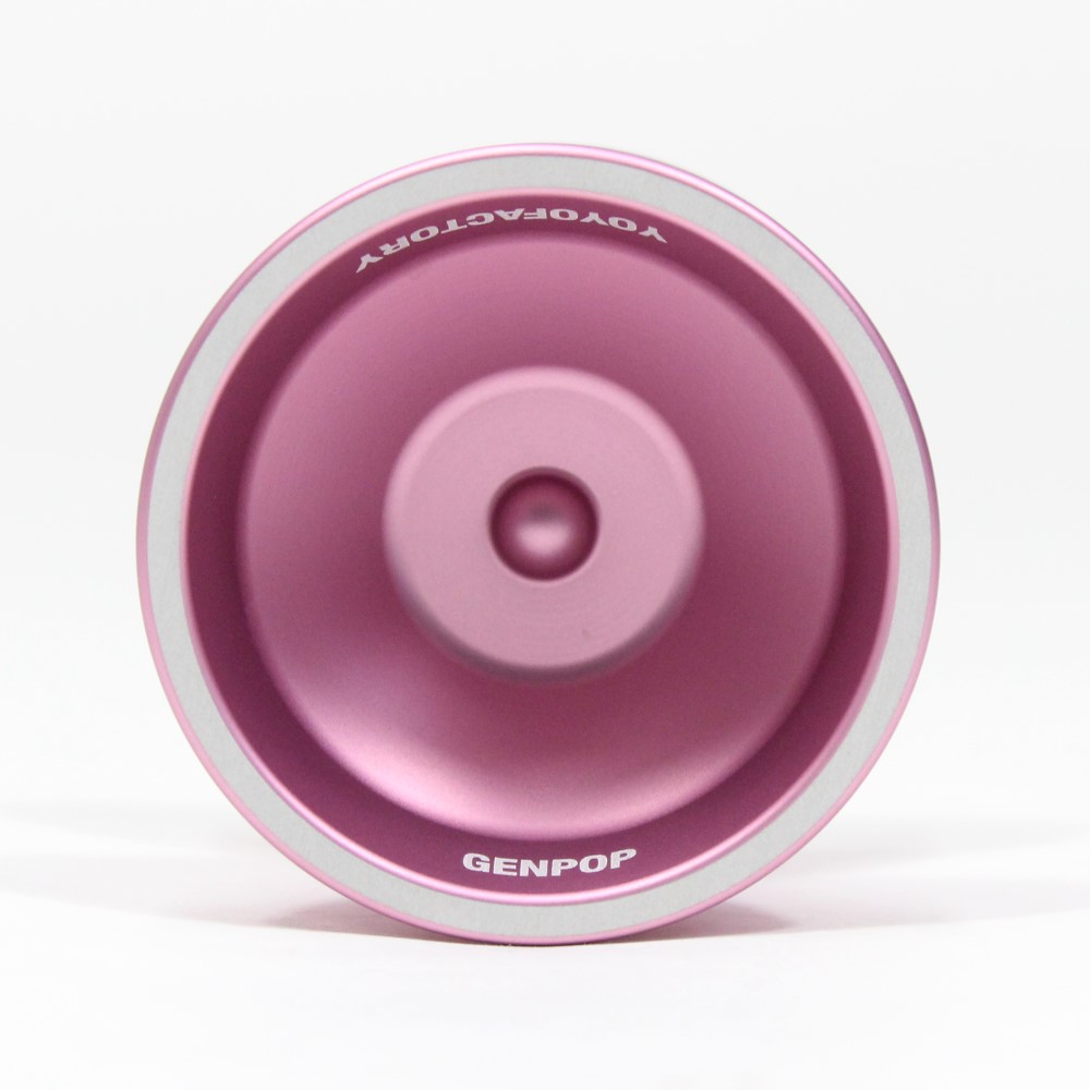 YoYoFactory GenPop Yo-Yo - Wide 7068 Aluminum Monometal YoYo