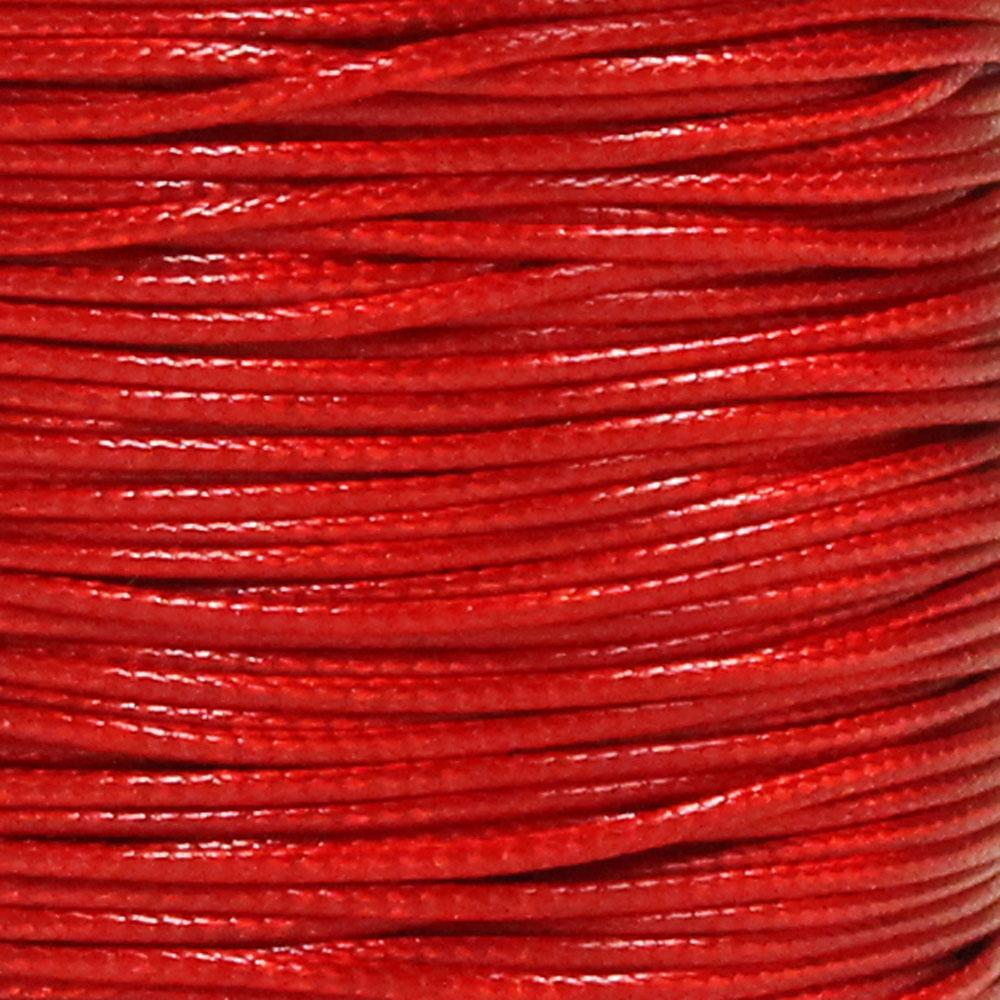 YorkLyn Waxed Cotton Cord 1mm (100 yards / 90 meter)