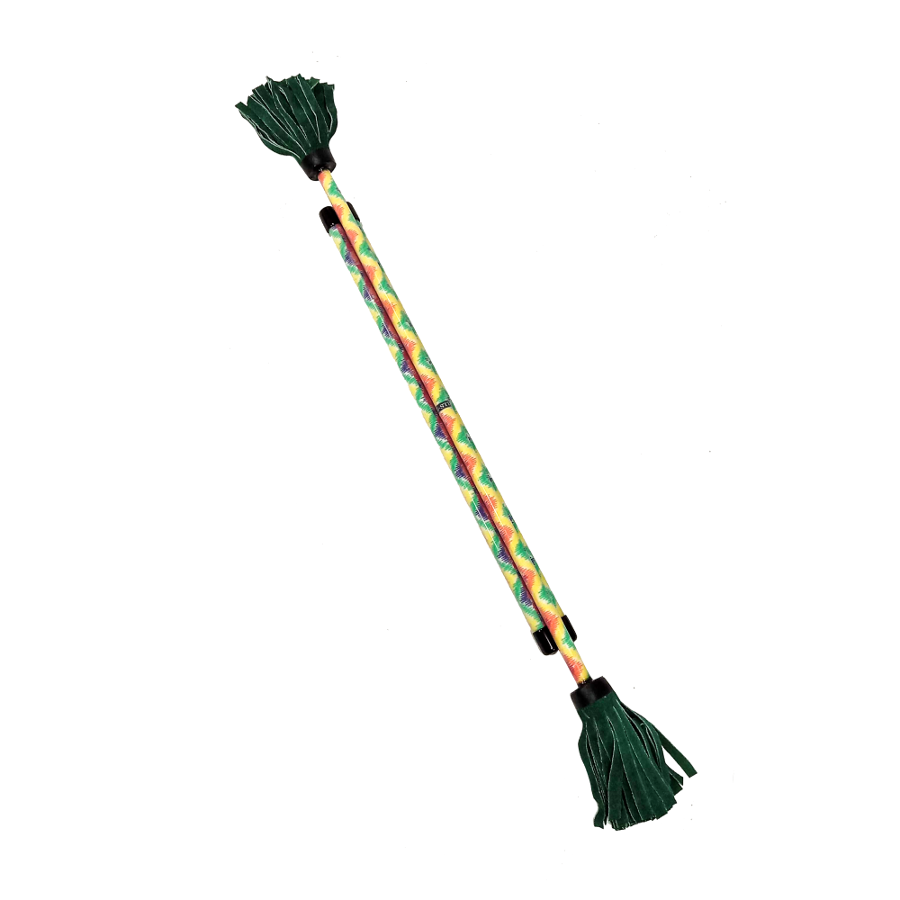 Z-Stix Profesional Malabares Flor Palo-Diablo Palo 2 Palos de Mano-Festival - Imagen 31 de 113