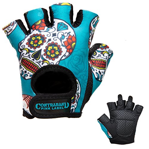 Schmuggel Pink Label 5237 Damen Design Serie Sugar Skull Hebehandschuhe - Bild 4 von 7
