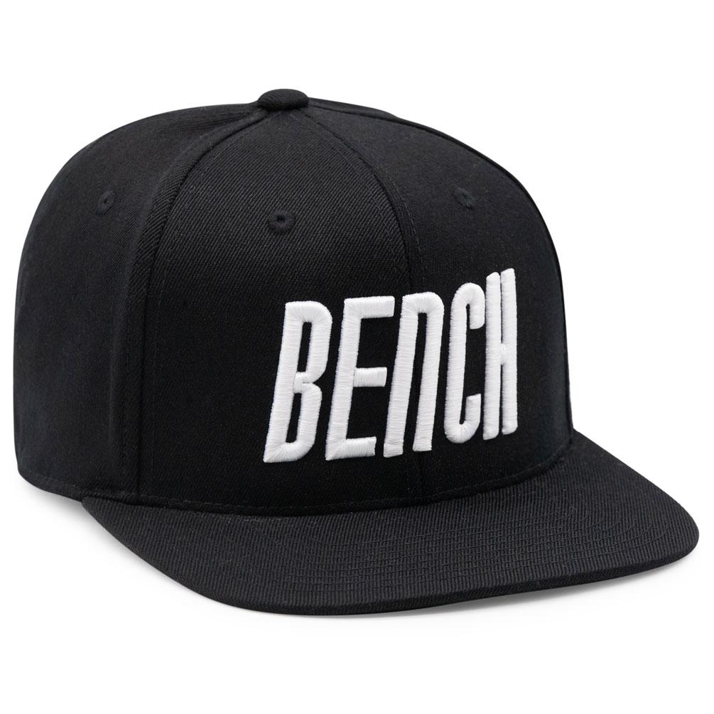 12109 BENCH 3D Puff Bordado Logotipo en Flexfit 110F Billete Plano Gorra Tapas - Imagen 5 de 8