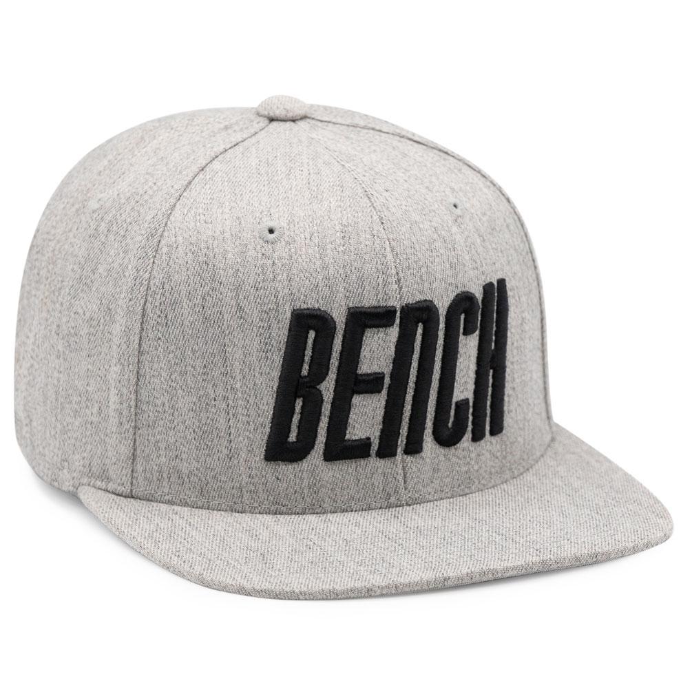 12109 BENCH 3D Puff Bordado Logotipo en Flexfit 110F Billete Plano Gorra Tapas - Imagen 6 de 8