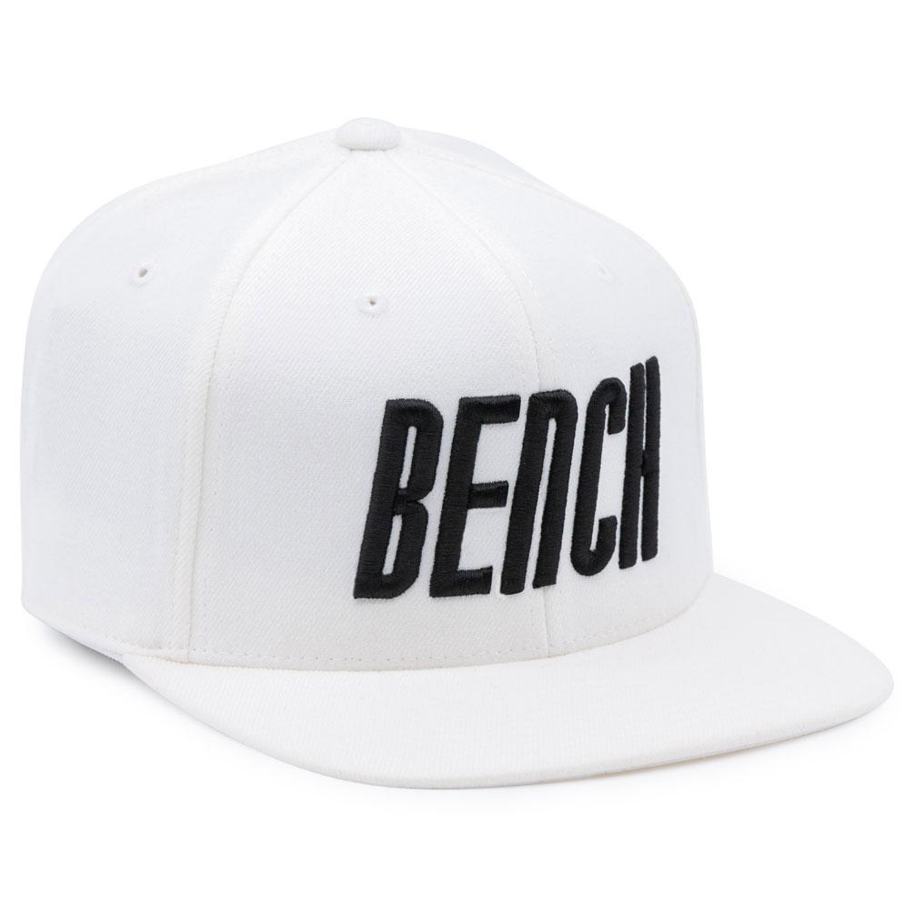 12109 BENCH 3D Puff Bordado Logotipo en Flexfit 110F Billete Plano Gorra Tapas - Imagen 8 de 8