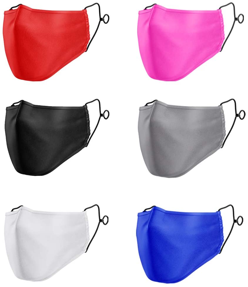 13299 Sport Gesichtsbedeckung/Sportmaske - verstellbar konturiert Nylon Spandex - Bild 13 von 34