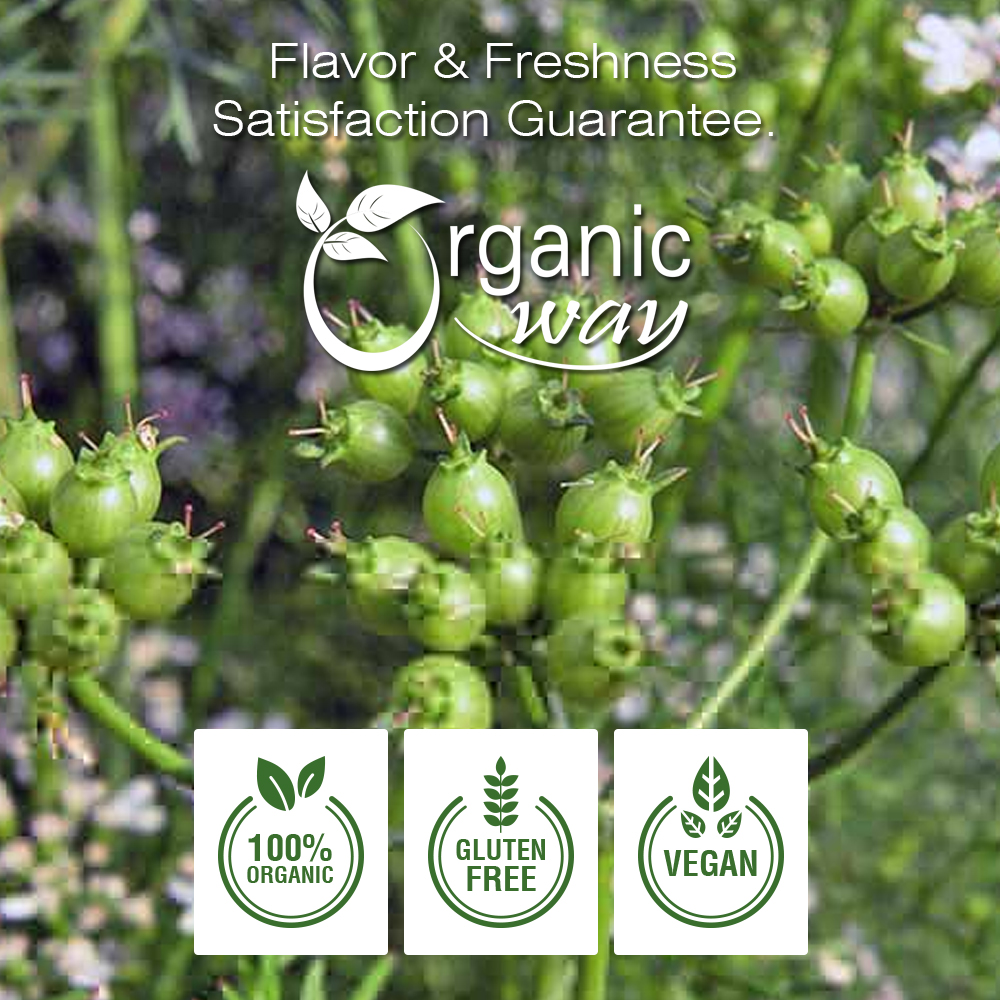 Organic Way Coriander Whole - Adds Flavour | Organic, Kosher & USDA Certified - Picture 9 of 15