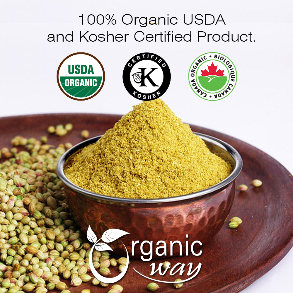 Organic Coriander Powder - 1LBS