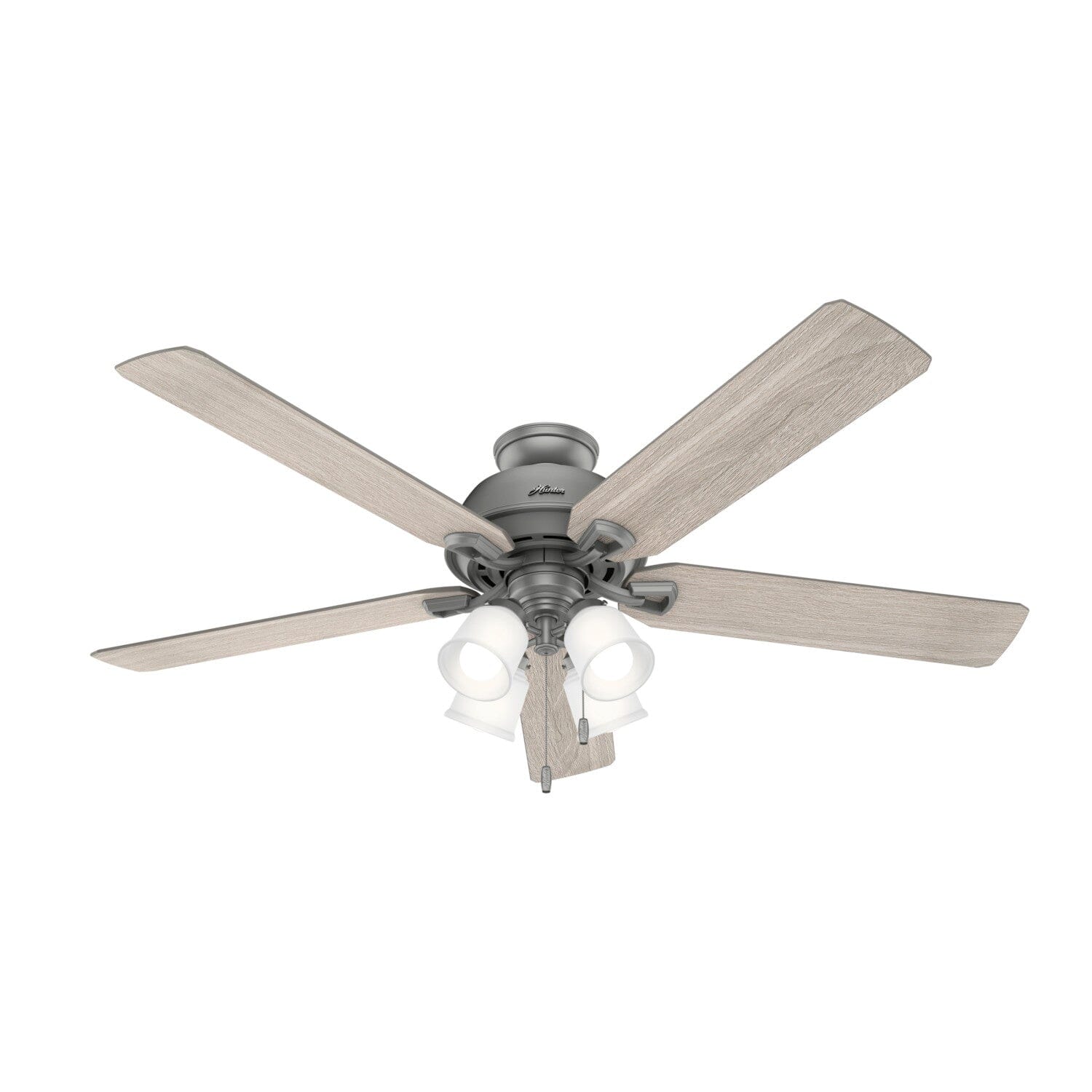 Hunter 60 inch Kenilworth Ceiling Fan with LED Light and Pull Chain