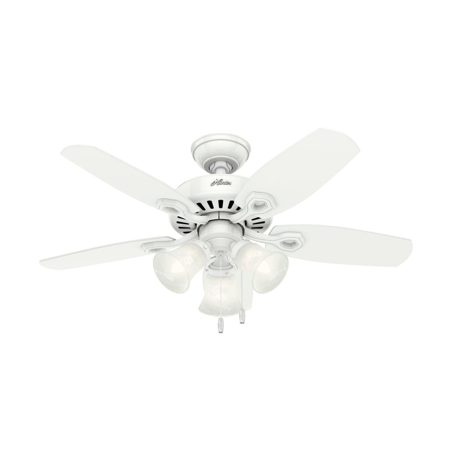 Hunter 42" Builder Ceiling Fan w/ 3 LED Lights & Pull Chain Casual Traditional - Picture 2 of 3