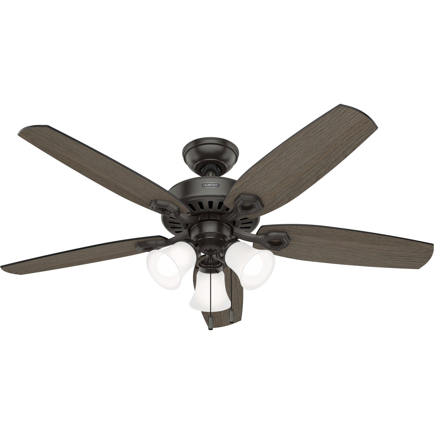 Hunter Builder Traditional Ceiling Fan with LED Light 52 inch - Picture 4 of 4