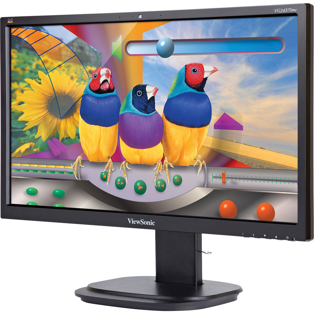 ViewSonic VG2437SMC 24" 169 LCD Monitor with Integrated cam eBay