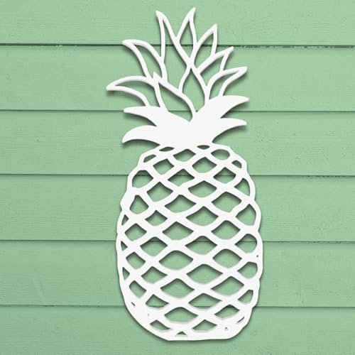 Outdoor Pineapple Wall Art Tropical Beach House Decoration, Pineapple Sign 2 FT - Picture 7 of 10